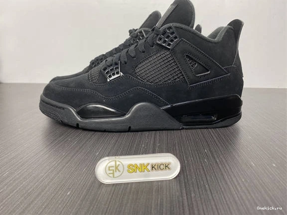 One Kick Retro Jordan 3854 Cat MoistureWicking CU1110- 4 Black 1025